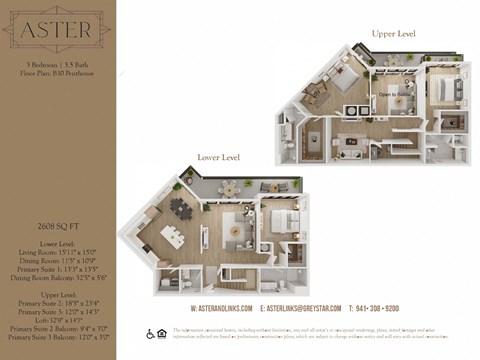floor plan of the astoria residences